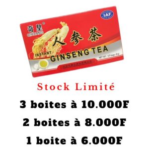 Thé Ginseng Fort au lit